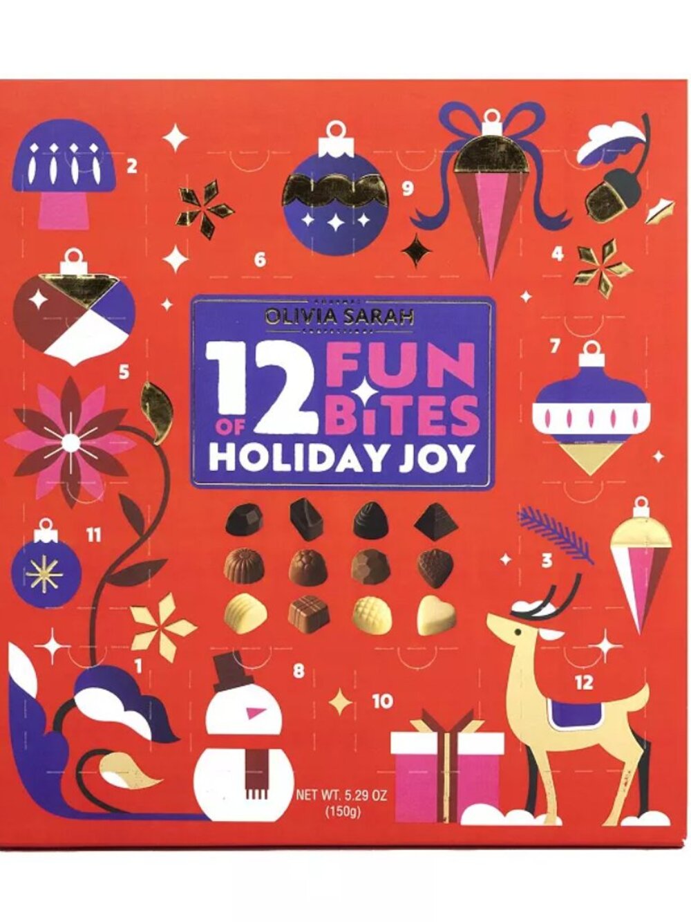 NEW AYC Naturals Chocolate Truffle Advent Calendar